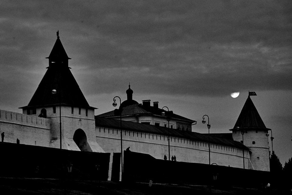 Under the light of the moon