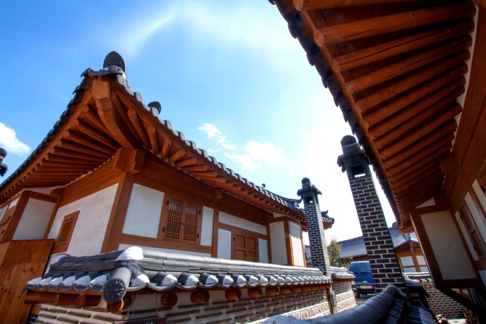한국 한옥 South Korea Hanok houses
