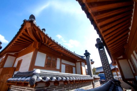 한국 한옥 South Korea Hanok houses