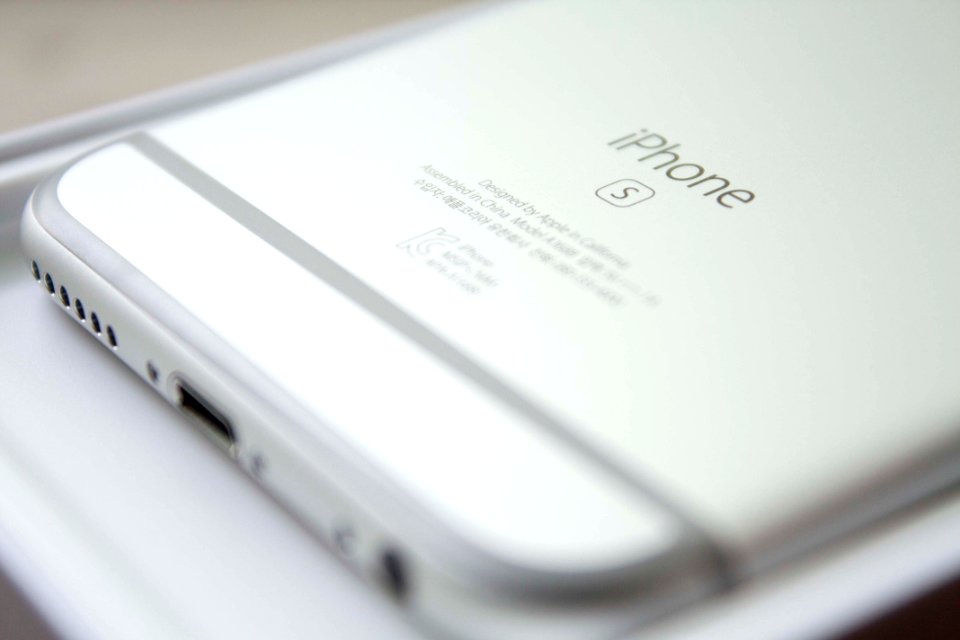 아이폰6S 뒷면 iphone 6s backside