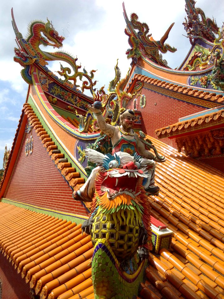 Tempeldach in Jiufen