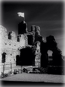 Monument the ruins of the the walls