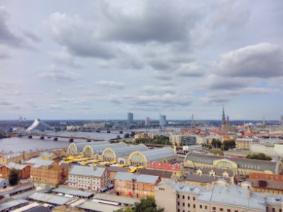 Blick über Riga