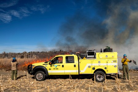 Pompeys Pillar National Monument Prescribed Fire