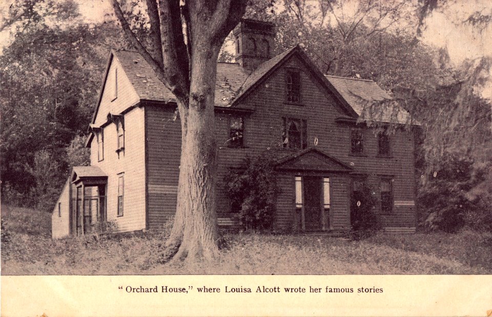 ORCHARD HOUSE WHERE LOUISA ALCOTT WROTE