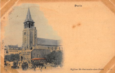 112 EGLISE ST-GERMAIN-DES-PRES