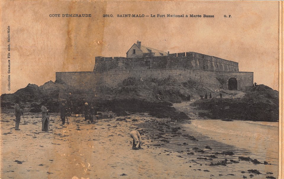 2810 SAINT-MALO - LE FORT NATIONAL A MAREE BASSE