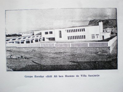 Alhucemas, Grupo Escolar Sidi Alí Ben Hasún. Años 50