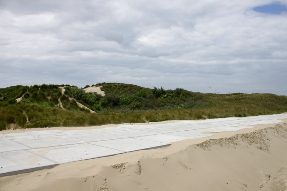 Eurodal wandelzone Zeebrugge strand
