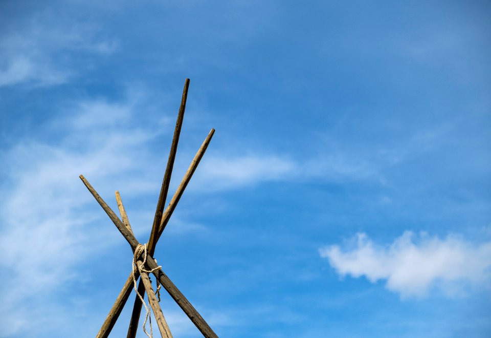 Pretty Shield Foundation Teepee Build