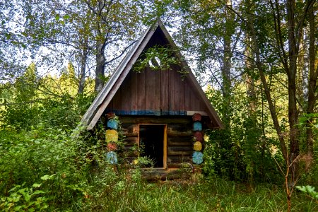 Abandoned children's camp