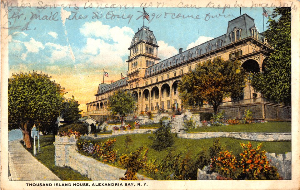 THOUSAND ISLAND HOUSE ALEXANDIA BAY NEW YORK
