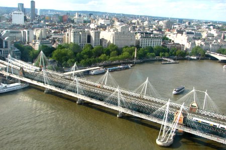 bridge over Thames, London