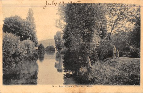 14 LOUVIERS - VUE SUR L'EURE