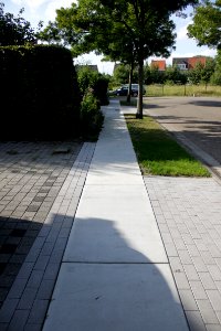 Eurodal aanleg voetpad in Stekene