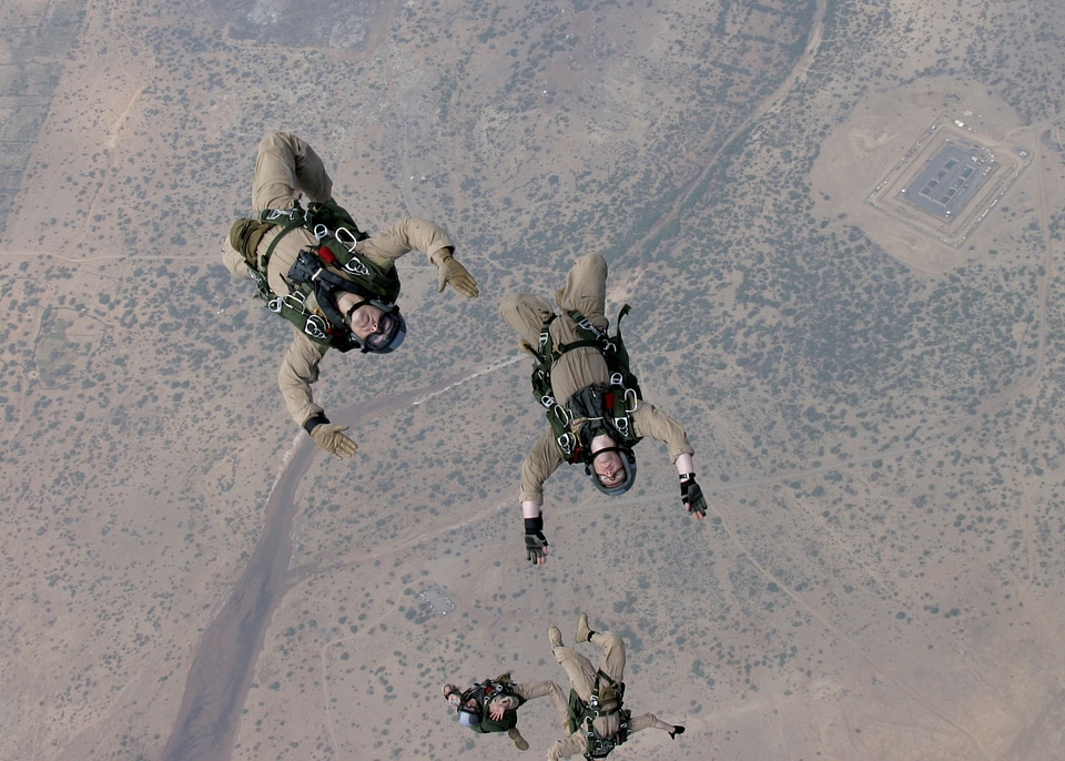 Jumping training military