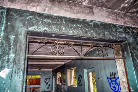 Abandoned children's camp
