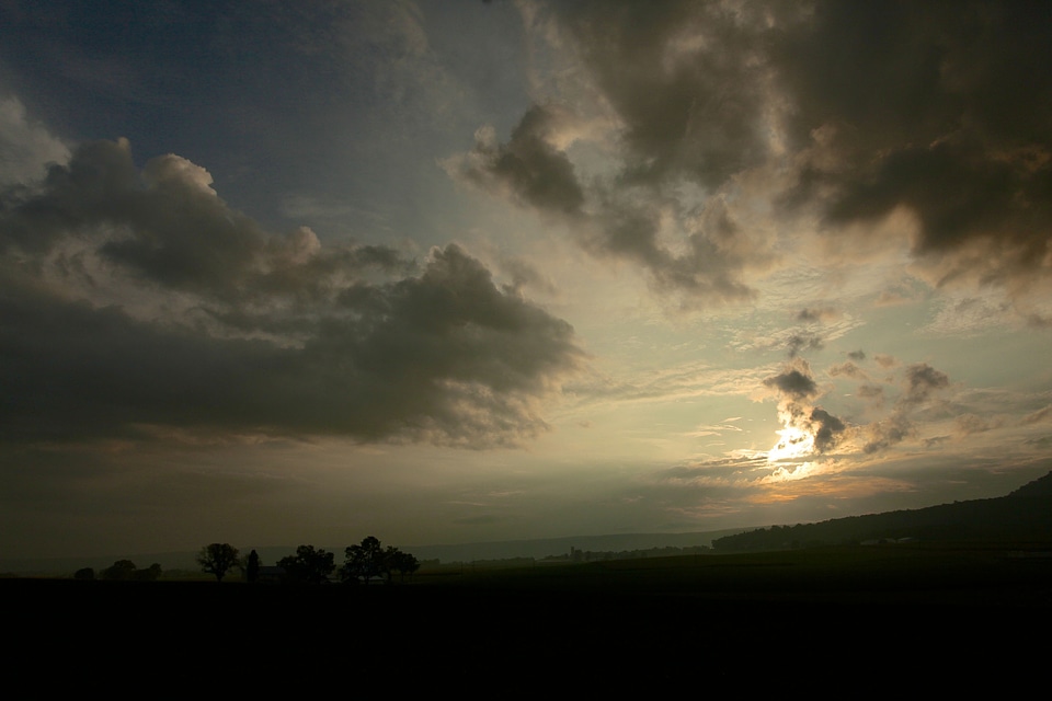 Weather day scene