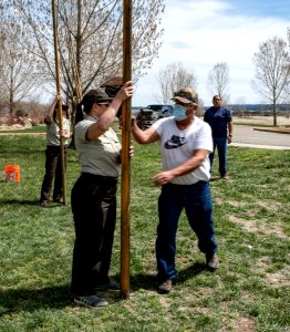 Pretty Shield Foundation Teepee Build
