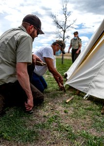 Pretty Shield Foundation Teepee Build