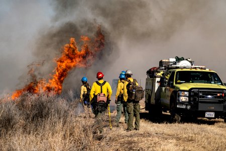 Pompeys Pillar National Monument Prescribed Fire