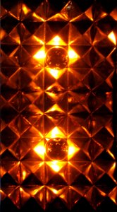 glowing diamond pattern photo