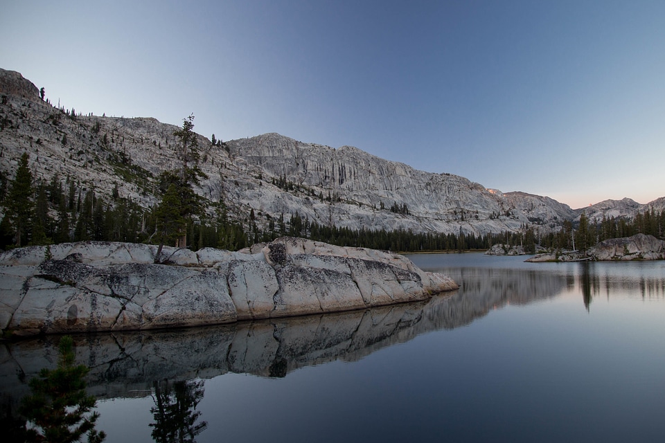 Mountains granite erosion