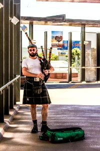 Bagpiper in Brisbane
