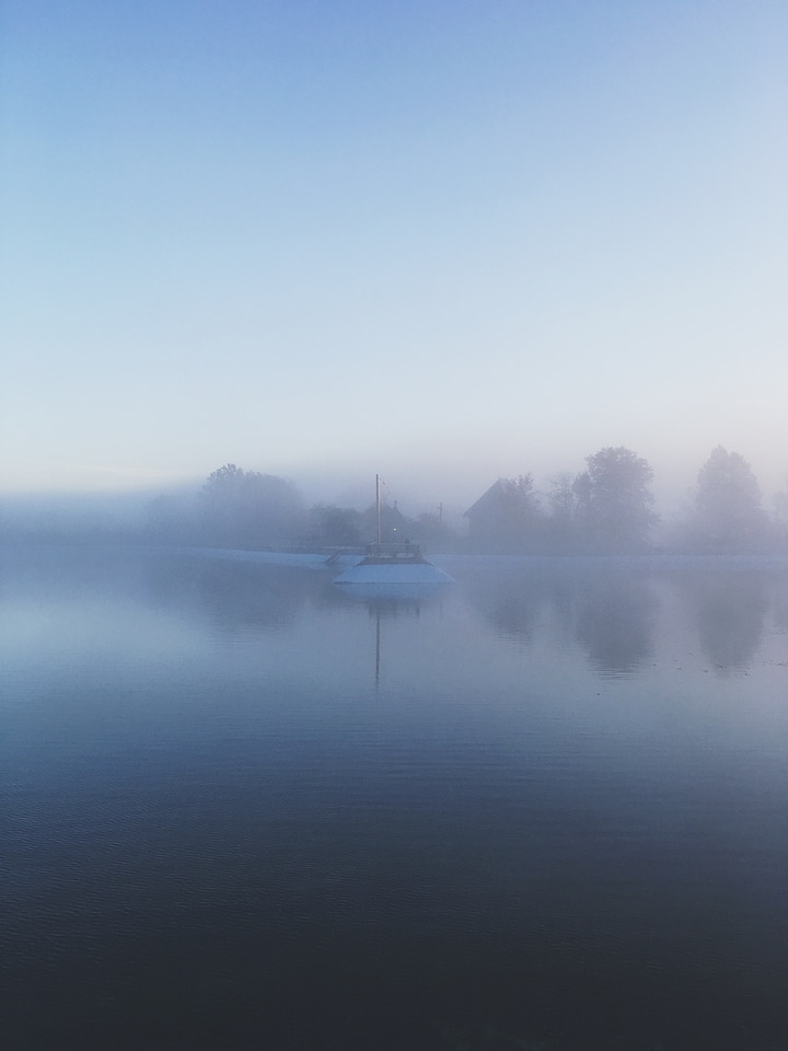 Morning water travel