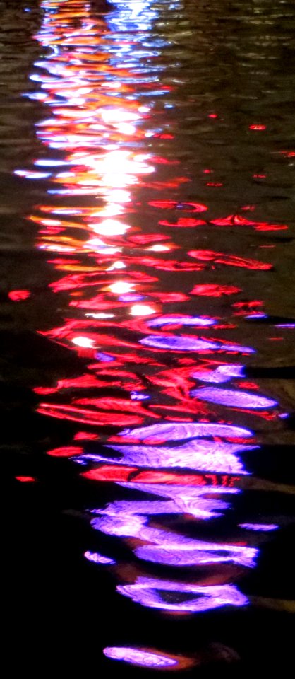 lights in water, Las Vegas 16 photo