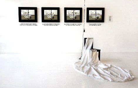 Maxine Syjuco art installation photo