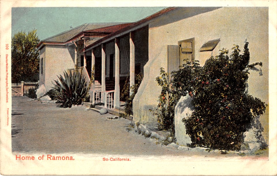 100 HOME OF RAMONA SOUTH CALIFORNIA CHARLES WEIDNER PHOTOGRAPHER SAN FRANCISCO