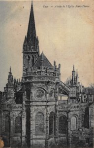 5 CAEN - ABSIDE DE L'EGLISE SAINT-PIERRE