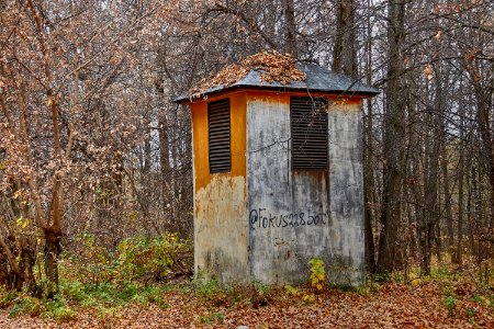 Abandoned ventilation shaft