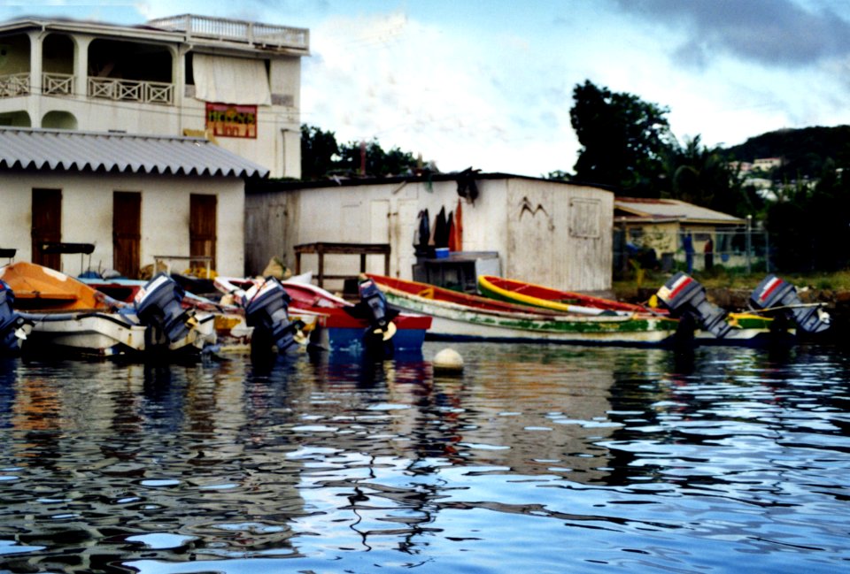 Caribbean harbor