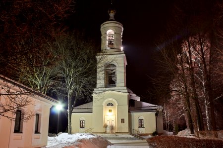 Church night photo