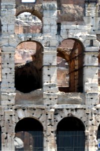 wall, Roman colosseum photo