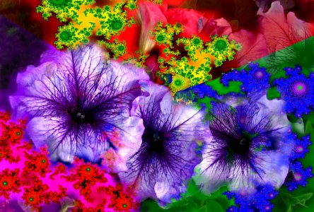 fractal petunias photo
