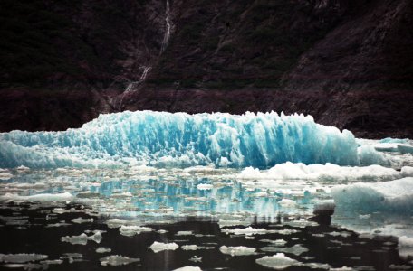 blue ice photo