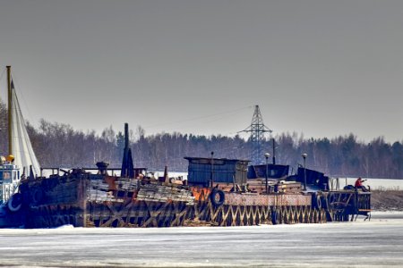 The old barge