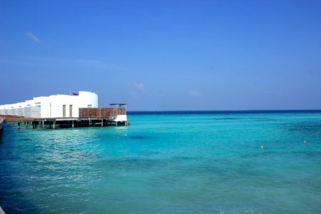 Maldives Houses on Water photo