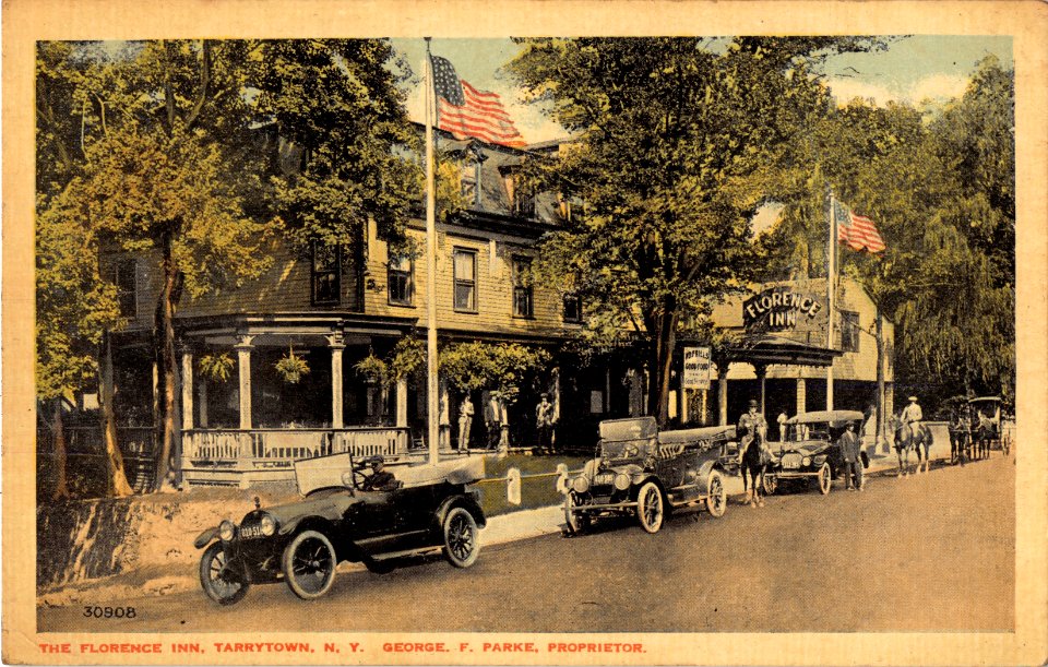 THE FLORENCE INN TARRYTOWN NEW YORK GEORGE F PARKE PROPRIETOR