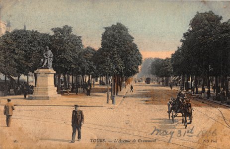 45 TOURS - L'AVENUE DE GRAMMONT