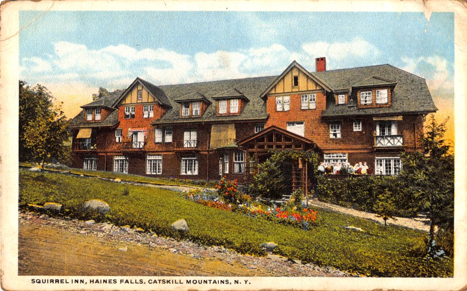 SQUIRREL INN HAINES FALLS CATSKILL MOUNTAINS NEW YORK