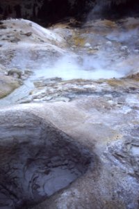 boiling mud pots