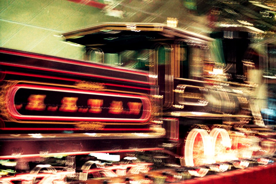 railroad blur