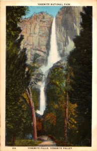 316.YOSEMITE FALLS YOSEMITE VALLEY YOSEMITE NATIONAL PARK