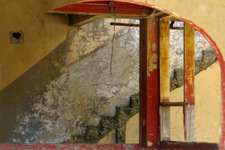 distressed interior 2 (Angel Island) photo