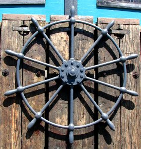 ship's wheel photo
