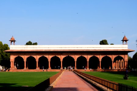 Hall of Public Audience, Red Fort, Delhi photo